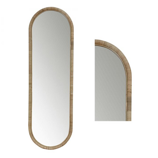 Rattan Dressing Mirror