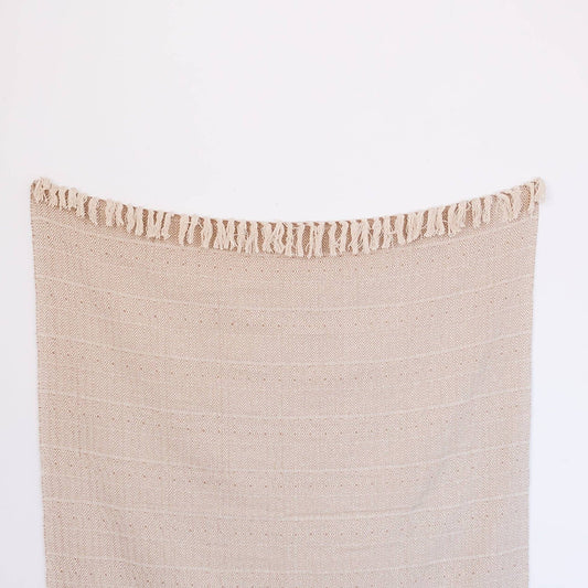 Hand Loomed Cotton Throw
