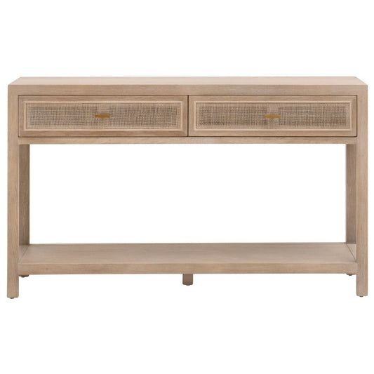 Cane 2-Drawer Entry Console