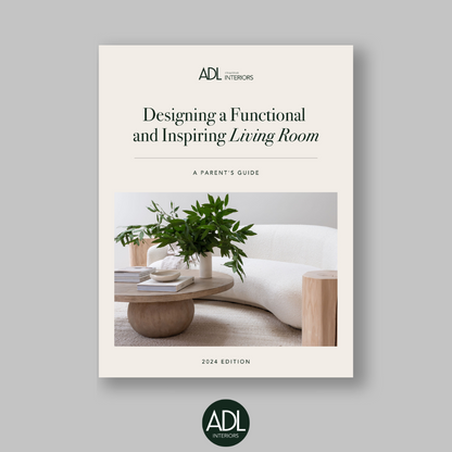 A Family's Guide to Living Room Design - Digital Download