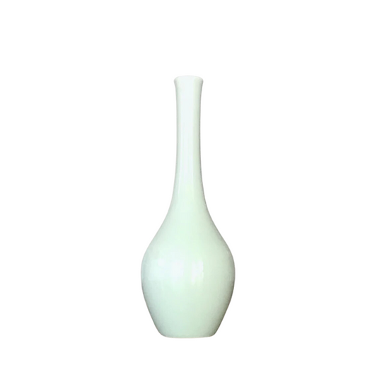 1970s Japanese Pale Green Bud Vase
