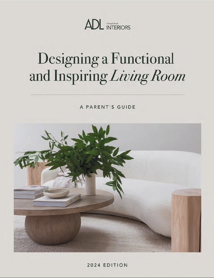 A Family's Guide to Living Room Design - Digital Download