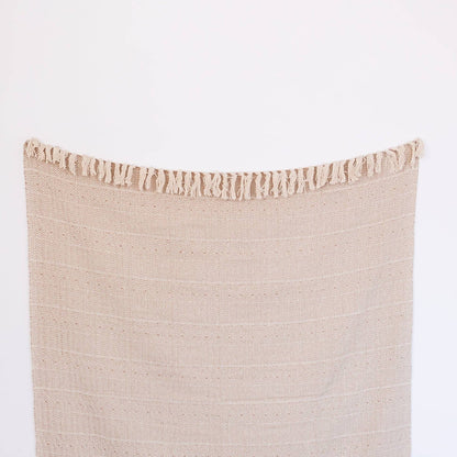 Hand Loomed Cotton Throw